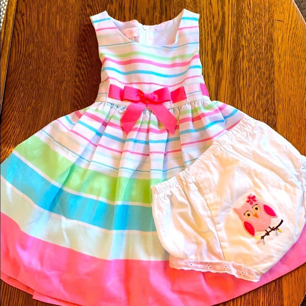 Bonnie Baby Dress & Two Feet Ahead Bloomers